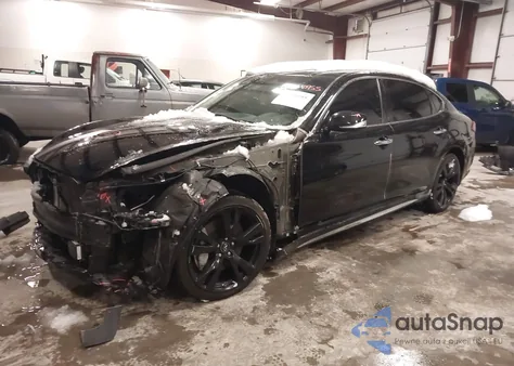 2016 Infiniti Q70L 3.7X из США, поврежденный, VIN JN1BY1PR6GM721117